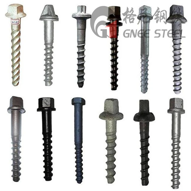3V Type Railway Screw Spike
