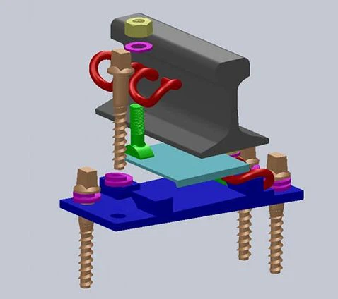 SKL Elastic Track Fastening System